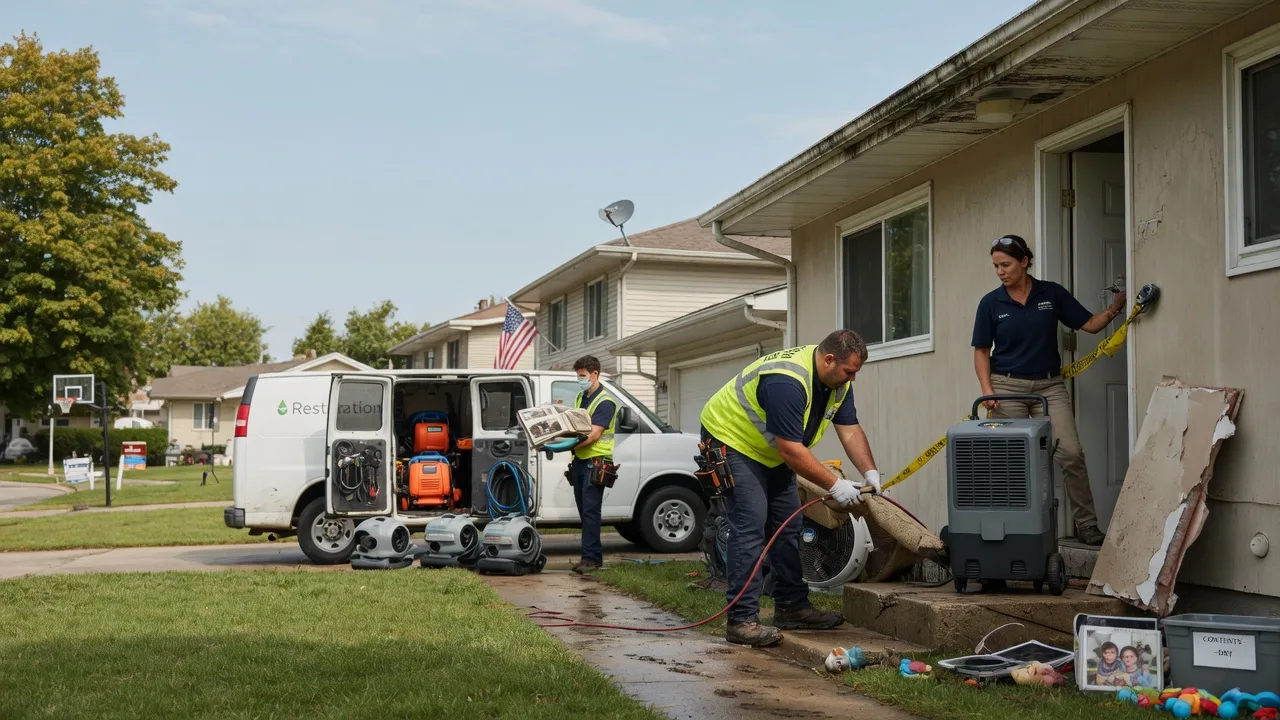 Water Damage Restoration in Timblin, PA near me